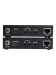 StarTech.com HDMI over CAT6 Extender - 4K 60Hz - 330' (100m) - IR Support - video/audio/infrared extender - HDMI