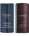 Euphoria Men Deostick 75g + Eternity for Men Deostick 75g