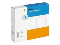 Herma Computer Labels - Papper - Matt - Permanent Självhäftande - Perforerad - Vit - 81.28 X 35.7 Mm 16000 Etikett (Er) (4 Ark X 4000) Löpande Z-Vikta Etiketter