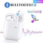 Bluetooth Headset Wireless In-Ear Headset  Sports 3D Stereo Headset Apple Airpod / iPhone / Android / Samsung with 24-Hour Charging Case and Integrated Microphone