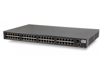 Microsemi PD-9624GC, Raskt Ethernet, Gigabit Ethernet, 10,100,1000 Mbit/s, IEEE 802.3af, IEEE 802.3at, IEEE 802.3bt, Sort, 1U, 100-240 V
