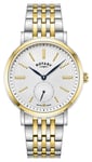 Rotary GB05321/29 Dress Small-Seconds Quartz (37mm) White Watch