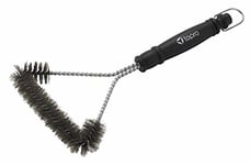 Tepro Brosse de Nettoyage Courte pour Barbecue avec Poils en Acier Inoxydable