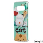JollyFX Squishy djurhölje täcker 4D silikonleksak för Huawei P9 Lite Mini - Katt