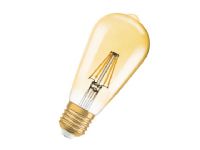 OSRAM Vintage 1906 LED ST - LED-glödlampa med filament - form: G125 - klar finish - E27 - 6.5 W (motsvarande 51 W) - klass E - varmt vitt ljus - 2400 K