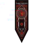 Game of thrones Flagga / vimpel / banner 152*45 cm - TARGARYEN TARGARYEN