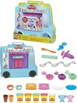 Play-Doh Ice Cream Truck Playset, Pretend Play Toy for Kids 3 Years and Up with