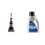BISSELL ProHeat 2X Revolution | Upright Cleaner | Carpets Dry in About 30 Minutes | Titanium/Red Berends & Wash & Protect Pro Formula | For Use with All Leading Upright Carpet Cleaners |1089N