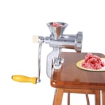 Manual Meat Grinder, Hand Crank Vegetable Mincer Grinding Machine with Stainless Steel Tools, Kitchen Tool for Home
