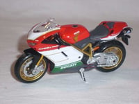 Ducati 1098s in red / white and green 1:18 scale model