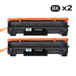 2x Toner Cartridge fits for HP CF244A 44A Laserjet Pro M15w M15a MFP M28w M28a