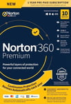 Norton 360 Premium 75GB - 10 Devices 1 Year - Non Subscription Norton Key EUROPE