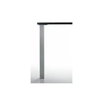 Camar - Pied de table carré quadra - 60 x 60 mm - Décor : Chromé - Hauteur : 870 mm Chromé