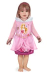 Ciao- Disney Princess Aurora Robe Princesse Baby Mois Costume déguisement, Girls, À Fleurs, 11243.18-24, Pink, 18-24 Months