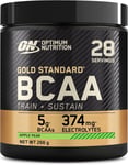 Optimum Nutrition Gold Standard BCAA, Amino Acid Powder, Vitamin C with Zinc, M