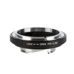 K&F Concept Adapter for Leica M til Canon FD Bruk objektiv på kamera