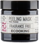 Ecooking Peeling Mask Fragrance-Free 50Ml | Facial Exfoliator & Dead Skin Remove