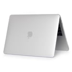Macbook Pro 16 (2019-) Komfortabel Matt Fodral - Transparent