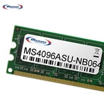 Memory Solution ms4096asu-nb064 4 Go Memory Module – Memory modules (Ordinateur Portable, ASUS Zenbook uX32LA, uX303LA, Black, Gold, Green)