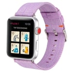 Apple Watch Series 5 44mm nylon watch band - Light Purple