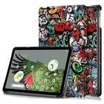 Google Pixel Tablet etui med et mønster - Graffiti