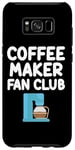 Coque pour Galaxy S8+ Cafetière Fan Club Drip Espresso French Press Cold Brew