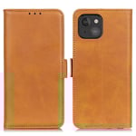 Texturerat iPhone 13 Mini fodral - Brunt