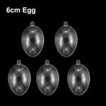 5pcs Transparent Balls Egg Star Heart Shape Candy Box 6cm