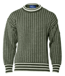 Islandströja Grön/vit strl XL