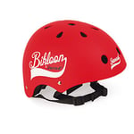 Janod - Bikloon - Red Helmet for Bike and Balance-Bike for Children - Size S Adjustable 47-54 cm - 11 Ventilation Holes - For children from the Age of 3, J03270
