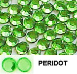 Kristaller PERIDOT Flatback pearl (Utförsäljning)
