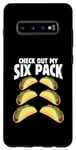 Coque pour Galaxy S10+ Découvrez le designer My Six Pack Taco