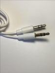 Double Ended 3.5mm Jack Lead Cord Cable for Ipod MP3 Player