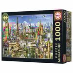 Puzzle Educa Europe Minature 1000 Pieces