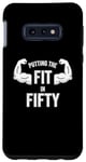 Coque pour Galaxy S10e Fun Putting the Fit in Fifty 50th Birthday 1974 Workout Desi