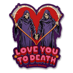 Steven Rhodes - I Love You To Death Sticker, Accessories