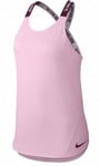 NIKE Girls dry Tank Pink (Storlek: XL)