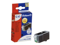 Pelikan C43 - 19 ml - svart - kompatibel - bläckpatron - för Canon PIXMA iP4950, iX6550, MG5350, MG6250, MG8150, MG8250, MX715, MX885, MX892, MX895