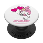 Heart shaped balloons - My Melody PopSockets Swappable PopGrip