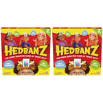 Hedbanz 2nd Edition Picture Guessing Board Game — Family Games | Games for Family Game Night | Kids’ Games | Card Games for Families and Kids Aged 6 and up (Pack of 2)