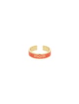 Vip Word Candy Ring Coral Design Letters