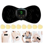Electrical Stimulator Full Body Relax Muscle Therapy Massager Ma A Black