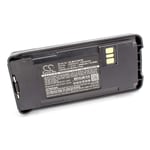 Li-Ion batterie 2600mAh (7.5V) pour radio talkie-walkie Motorola CP1200, CP1300, CP1600, CP1660, CP185, CP476, CP477, EP350 - Vhbw
