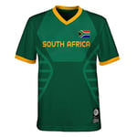 Official 2023 Women's Football World Cup Kids Team Shirt, South Africa, Green, 7 Years