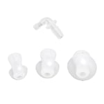Hearing Amplifier Ear Tips Set Silicone Earplug Domes With Tube Elbow SG5
