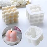 2st ljusformar - Skapa egna ljus - DIY - Gjutform Candle molds Vit