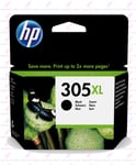 HP 305XL Black Ink Cartridge For ENVY 6010 6010e 6020 6020e 6022 6022e 6030