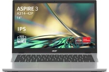 Aspire A314-42P-R05X WUXGA 14" AMD RYZEN 7 5700U RAM 16 Go DDR4 SSD 512 Go AMD RADEON GRAPHICS