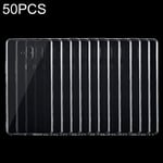 N\A Phone case 50PCS 0.75mm Transparent TPU Case for Huawei Mate 20 Lite