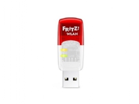 FRITZ!WLAN Stick AC 430 MU-MIMO International, Trådlös, USB, WLAN, Wi-Fi 5 (802.11ac), 583 Mbit/s, Transparent